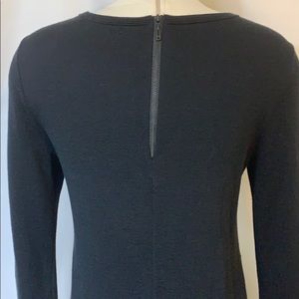 HP: NIC+ZOE | Black Studded Sleeve Flared Cuffs Pocket Stretch Zip Top Sweater M - Picture 6 of 12